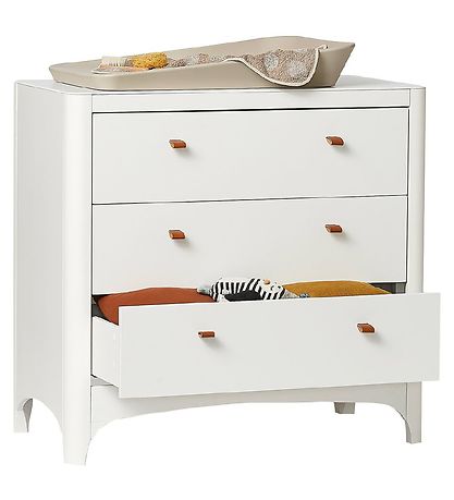 Leander Classic Kommode - 94x50x90 cm - Hvid