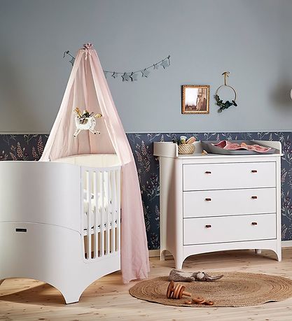 Leander Classic Kommode - 94x50x90 cm - Hvid