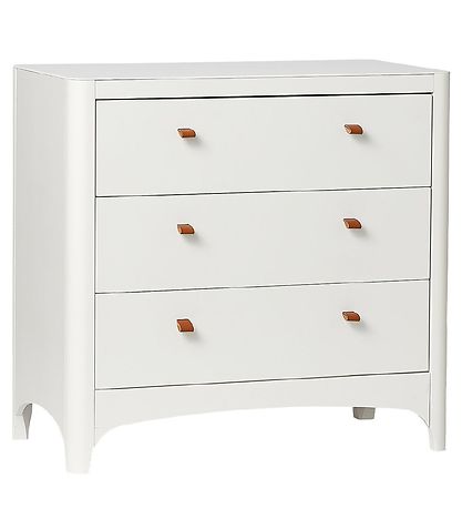Leander Classic Kommode - 94x50x90 cm - Hvid
