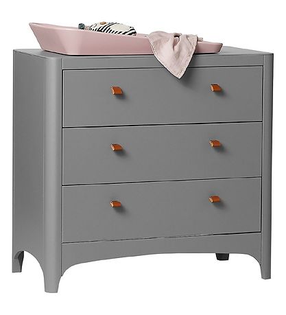 Leander Classic Kommode - 94x50x90 cm - Grå