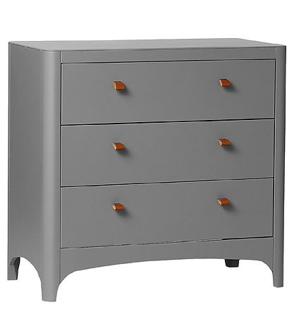 Leander Classic Kommode - 94x50x90 cm - Grå