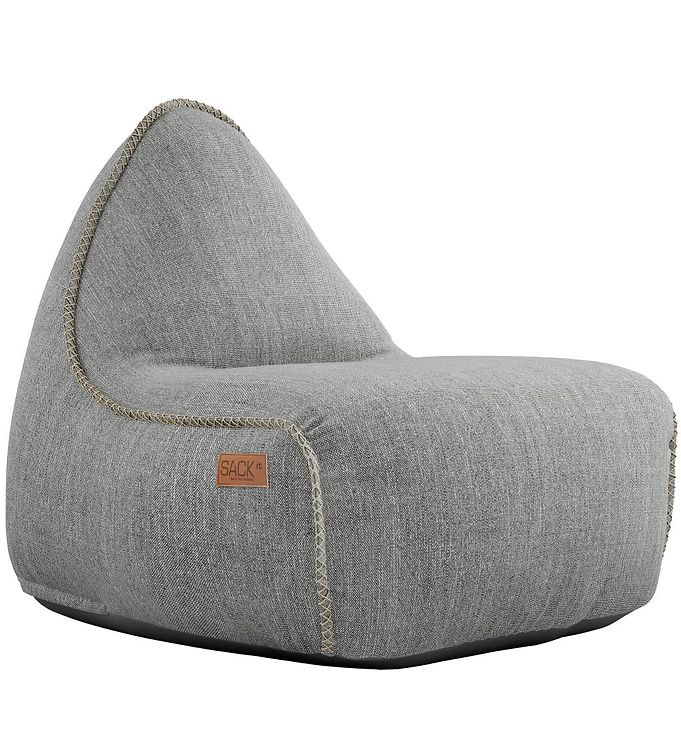 SACKit Sækkestol - Cobana Lounge Chair - 96x80x70 cm - Lysegrå