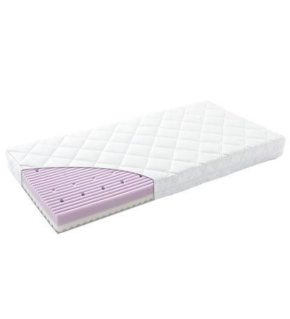 Leander Luna Madras - Comfort +7 - 140x70 cm - Hvid