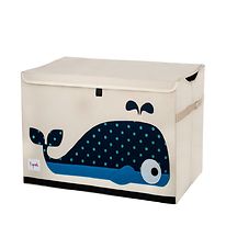3 Sprouts Opbevaringkasse - 38x61x37 - Hval 3 Sprouts Opbevaringkasse - 38x61x37 - Hval