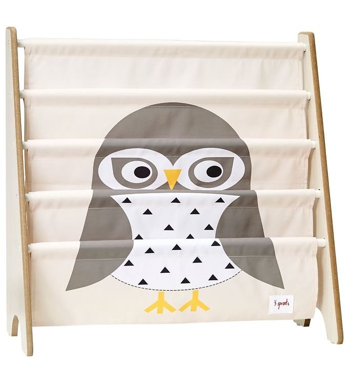 Bogreol til børn (flere varianter) Multi Træ 62cm x 25,4cm x 61cm Owl - Multi - 62cm x 25,4cm x 61cm - Pixie