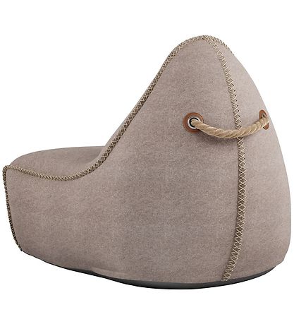 SACkit Bean Bag Chair - Canvas Lounge Chair - 96x80x70 cm - Sand