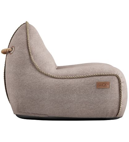 SACkit Bean Bag Chair - Canvas Lounge Chair - 96x80x70 cm - Sand