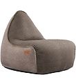 SACKit Sækkestol - Canvas Lounge Chair - 96x80x70 cm - Brun/Sand