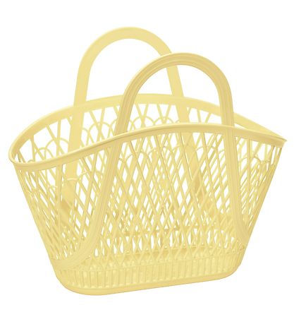 Sun Jellies Kurv - Betty - 46x20x39 cm - Yellow