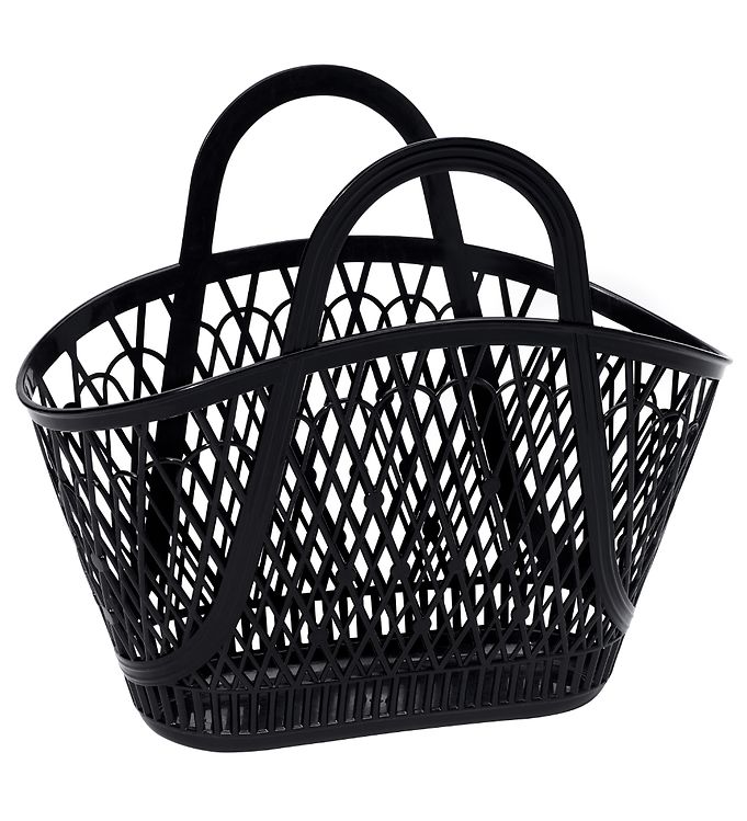 Sun Jellies Kurv - Betty - 46x20x39 cm - Black