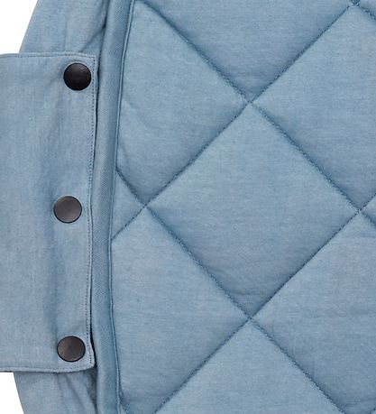 Play&Go Legetøjstæppe - Ø120 - Soft Organic - Dusty Blue Play&Go Legetøjstæppe - Ø120 - Soft Organic - Dusty Blue