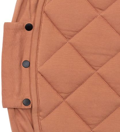 Play&Go Legetøjstæppe - Ø120 - Soft Organic - Tawny Brown