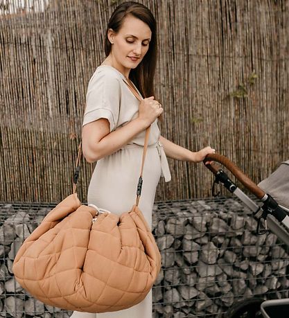 Play&Go Legetøjstæppe - Ø120 - Soft Organic - Tawny Brown Play&Go Legetøjstæppe - Ø120 - Soft Organic - Tawny Brown