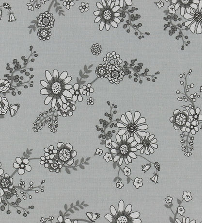 Smallstuff Sengerand - Flower Garden - Grey