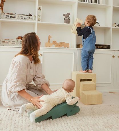 bObles Krokodille - M 20 Classic - 50x20x15 cm - Sand Grey