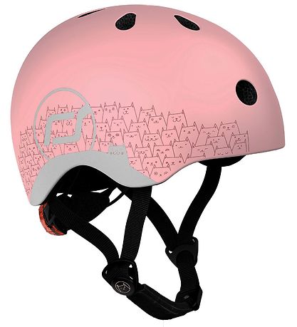 Scoot and Ride Cykelhjelm - Reflective Rose Scoot and Ride Cykelhjelm - Reflective Rose