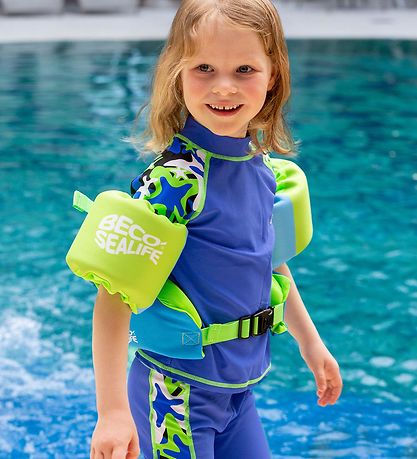 BECO Lær-At-Svømme Sæt - 15-30 kg - Blå/Grøn BECO Lær-At-Svømme Sæt - 15-30 kg - Blå/Grøn