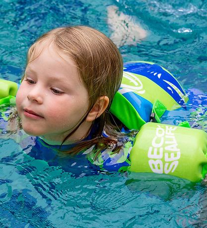 BECO Lær-At-Svømme Sæt - 15-30 kg - Blå/Grøn
