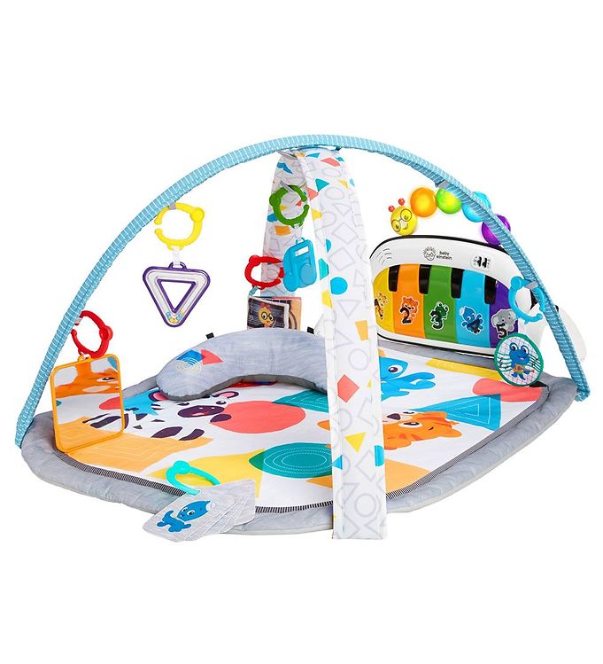 Baby Einstein Aktivitetstæppe - 4-In-1 - Engelsk/Spansk/Fransk billede