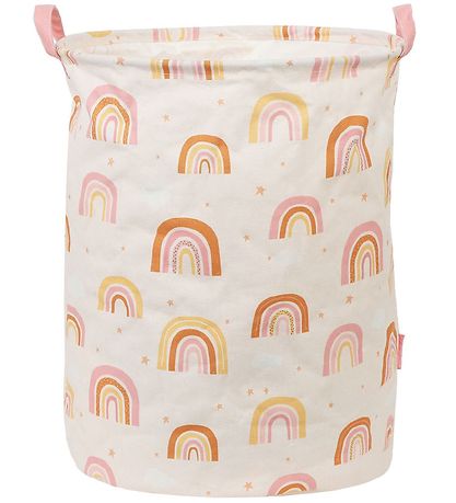 A Little Lovely Company Storage Basket - 40x50 cm - Rainbows A Little Lovely Company Storage Basket - 40x50 cm - Rainbows