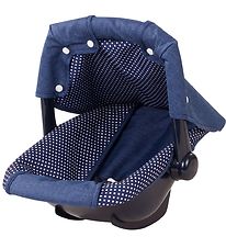 Götz Autostol Til Dukker - Denim & Spots Götz Autostol Til Dukker - Denim & Spots