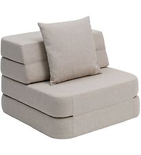 by KlipKlap Foldesofa - 3 Fold Single - 70 cm - Beige/Sand by KlipKlap Foldesofa - 3 Fold Single - 70 cm - Beige/Sand