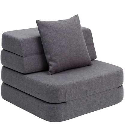 Canapé pliant by KlipKlap - 3 plis simple - 70 cm - Blue Grey/Gr