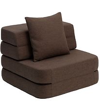 by KlipKlap Foldesofa - 3 Fold Single - 70 cm - Brown/Sand by KlipKlap Foldesofa - 3 Fold Single - 70 cm - Brown/Sand