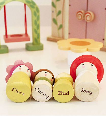 Tender Leaf Trælegetøj - Dukkehus - Rosewood Cottage