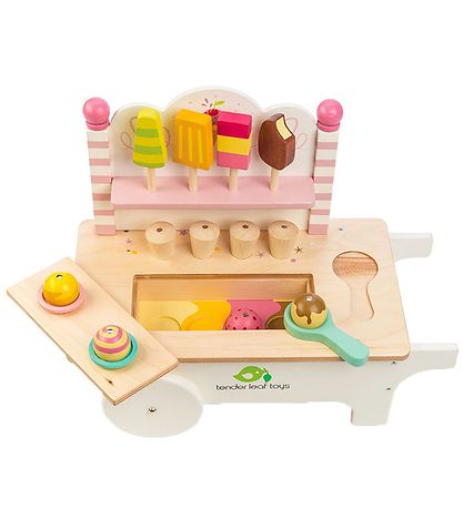 Tender Leaf Trælegetøj - Isvogn Tender Leaf Trælegetøj - Isvogn