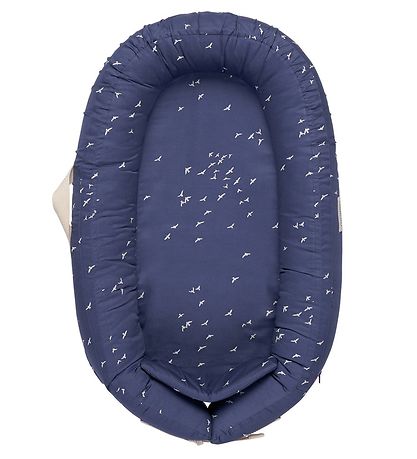 Voksi Babynest Premium - Poppy Blue Flying Voksi Babynest Premium - Poppy Blue Flying