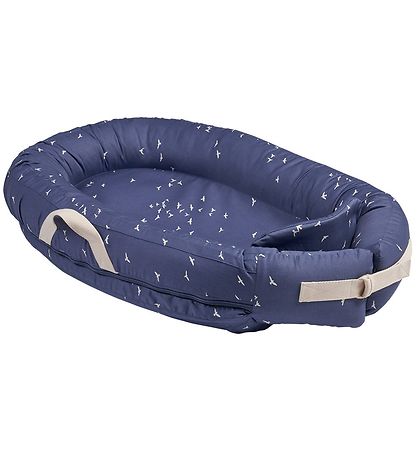 Voksi Babynest Premium - Poppy Blue Flying Voksi Babynest Premium - Poppy Blue Flying