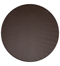 Filibabba Skridsikkert Stoleunderlag - PU-læder - 110 cm - Brun