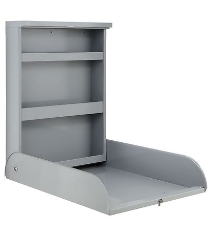 Bino Puslebord - Væghængt - Metal - 80x58 cm - Grå Bino Puslebord - Væghængt - Metal - 80x58 cm - Grå