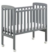 Bino Bedside Crib - By-My-Side - 90x46x88 cm - Grå Bino Bedside Crib - By-My-Side - 90x46x88 cm - Grå