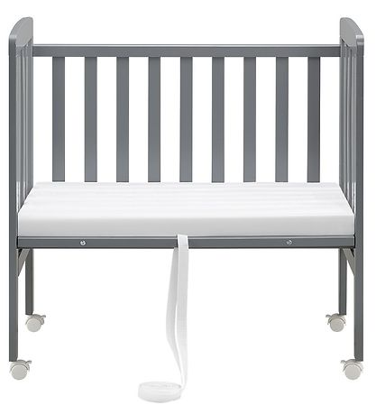 Bino Bedside Crib - By-My-Side - 90x46x88 cm - Grå