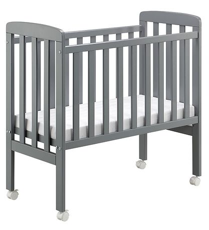 Bino Bedside Crib - By-My-Side - 90x46x88 cm - Grå