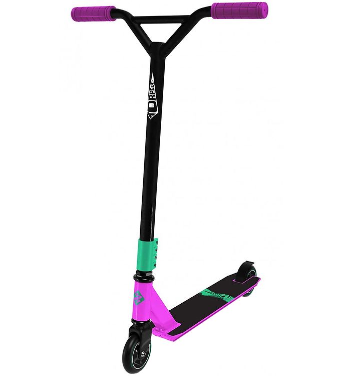 Streetsurfing Torpedo - Løbehjul til børn og begyndere - Sort/Pink