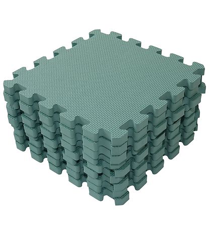 BabyDan Legegulv - 90x90 - Grøn