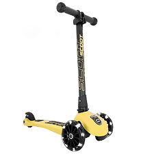 Scoot and Ride Highway Kick 3 - LED - Lemon Scoot and Ride Highway Kick 3 - LED - Lemon