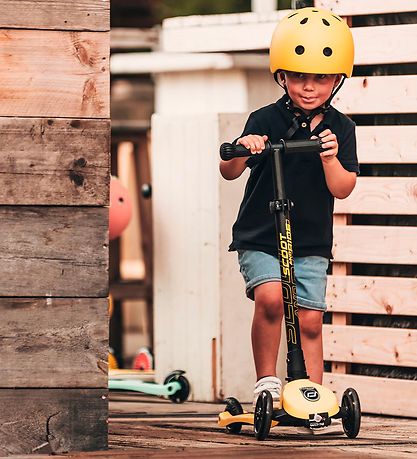 Scoot and Ride Highway Kick 3 - LED - Lemon