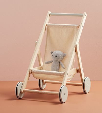 Kids Concept Doll Stroller - Nature