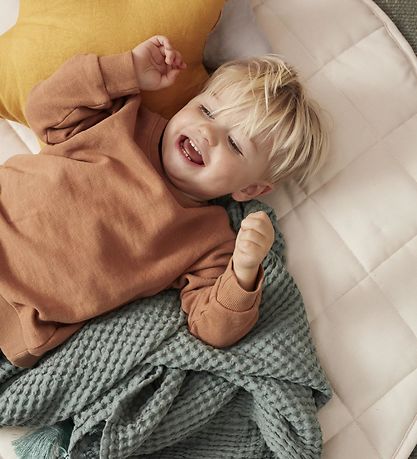 Kids Concept Legetæppe - 100 cm - Naturhvid