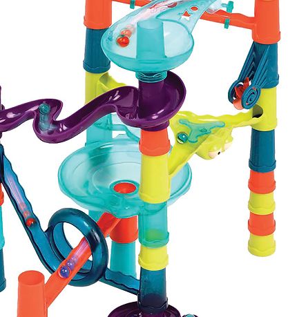Toboggan à Billes B. toys - 38 Parties - Multicolore Toboggan à Billes B. toys - 38 Parties - Multicolore