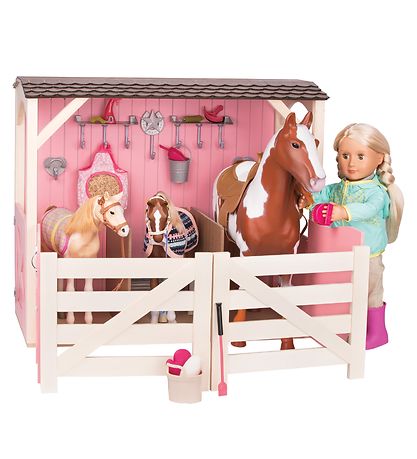 Our Generation Stable - 64x53 cm - Pink Our Generation Stable - 64x53 cm - Pink