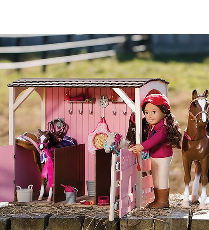 Our Generation Stable - 64x53 cm - Pink Our Generation Stable - 64x53 cm - Pink