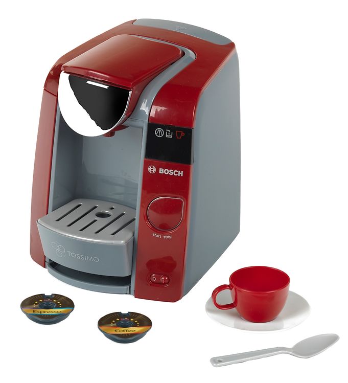 Bosch Mini Kaffemaskine - Tassimo - Legetøj - Rød