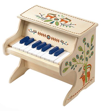 Djeco Piano m. Elektronisch geluid - Hout Djeco Piano m. Elektronisch geluid - Hout