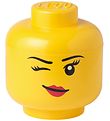 LEGO® Storage Opbevaringsboks - Stor - Hoved - 27 cm - Blinke LEGO® Storage Opbevaringsboks - Stor - Hoved - 27 cm - Blinke