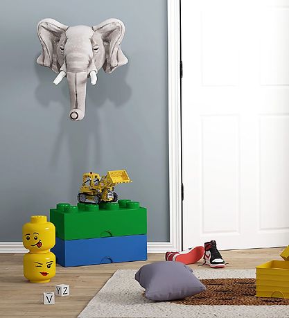 LEGO® Storage Opbevaringsboks - Stor - Hoved - 27 cm - Blinke LEGO® Storage Opbevaringsboks - Stor - Hoved - 27 cm - Blinke